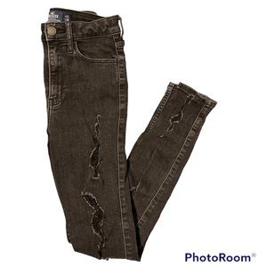 Hollister Ultra High Rise Super Skinny Jeans size 0 short